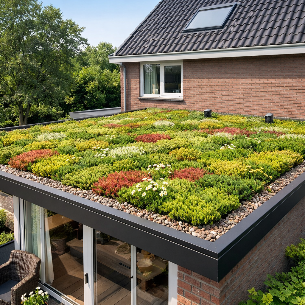 Groen dak: voordelen en nadelen op een rij